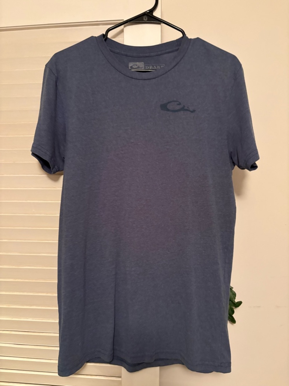 Drake Slate Blue Short Sleeve Crewneck Tee